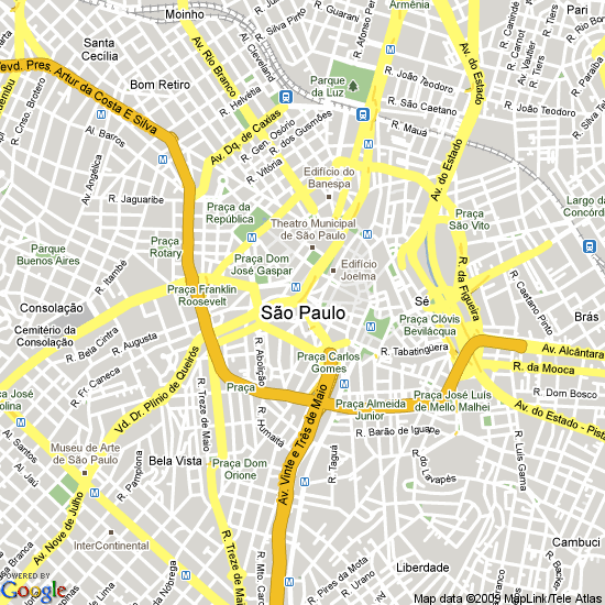 sao paulo city map